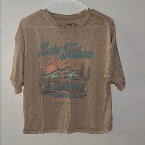 Vinyl Lake Tahoe Graphic T-Shirt